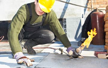 Hoxne flat roof construction